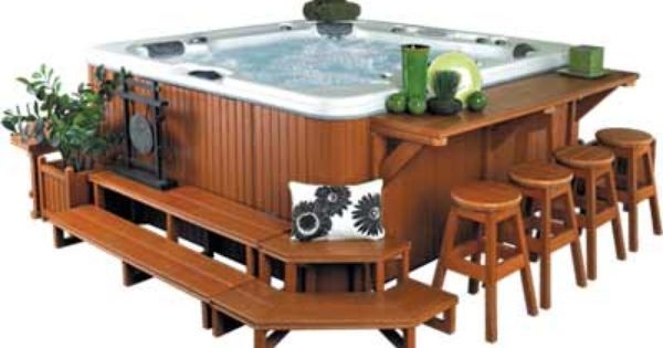 1000+ ideas about Hot Tub Bar on Pinterest | Hot tub steps, Hot tub ...