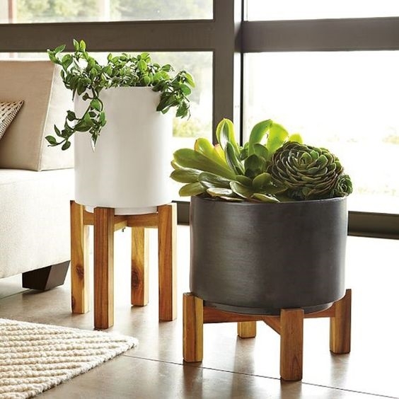 15 Mid Century Modern Planters Ideas Beautify Your Home - TheGardenGranny