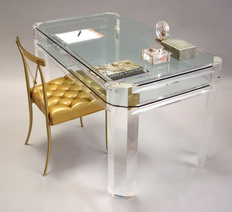 Lucite Desks