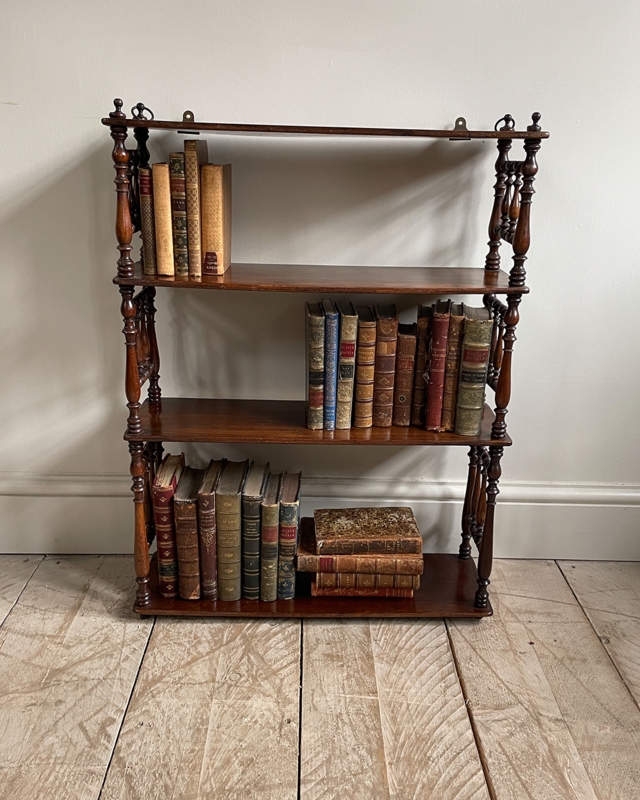 19th Century Mahogany Antique Wall Shelves