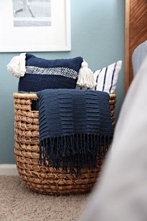 20 Cozy Basket Storage Ideas For Every Home - Shelterness