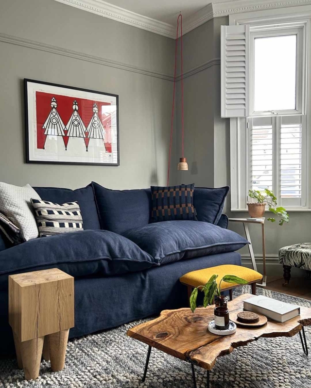 30 Blue Couch Living Room Ideas We Love