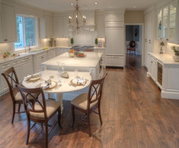 30 Kitchen islands with tables, a simple but very clever combo | Cocina ...