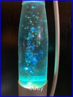 6ft Tall Retro Glow Floor Sparkle Lava Lamp