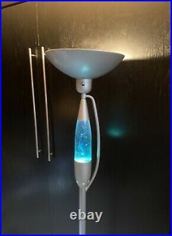 6ft Tall Retro Sparkle Lava Floor Lamp