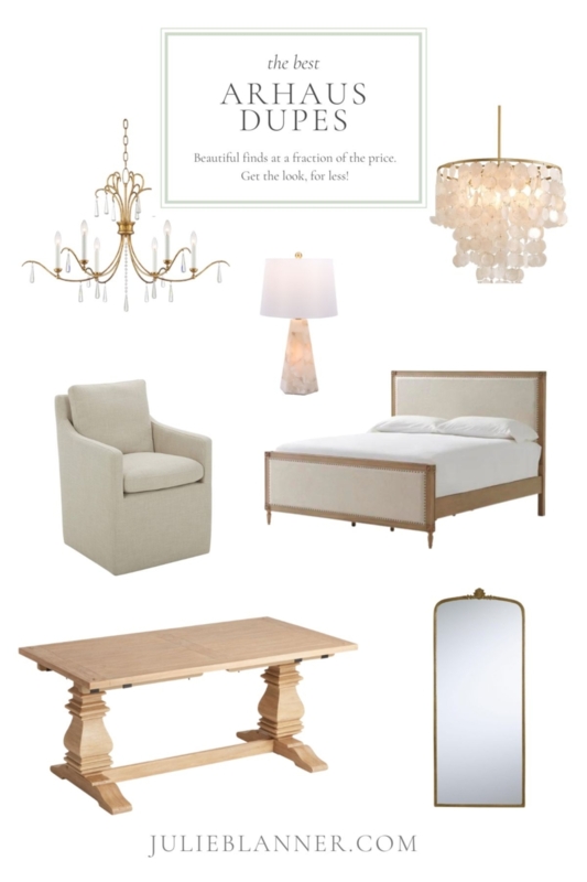Affordable Arhaus Furniture Dupes for Elegant Homes