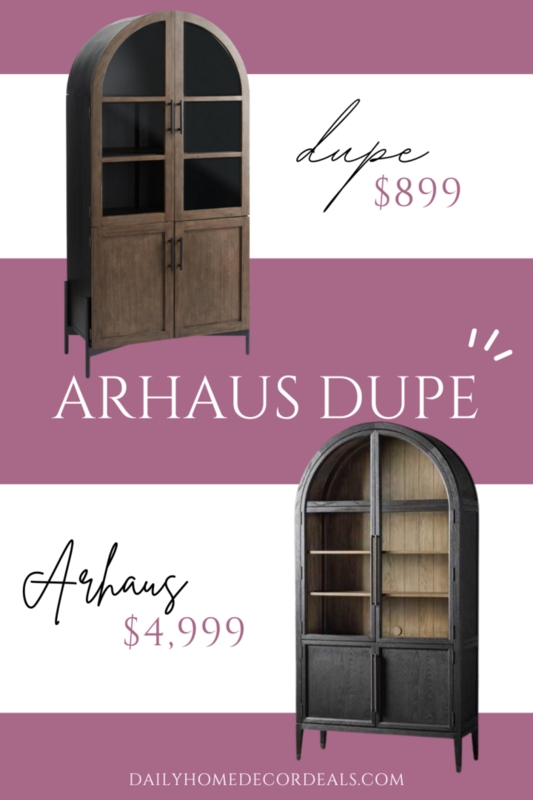 Affordable Arhaus Hattie Cabinet Dupe Ideas