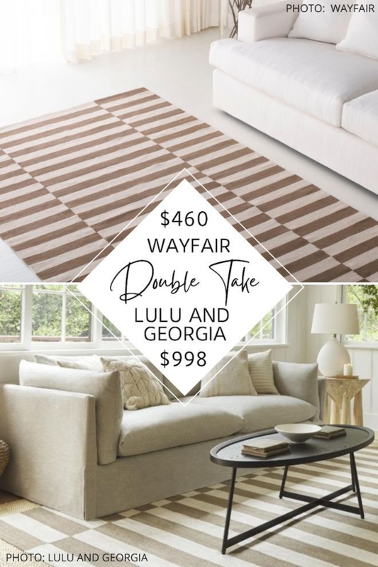 Affordable Striped Area Rugs for Modern Living Rooms