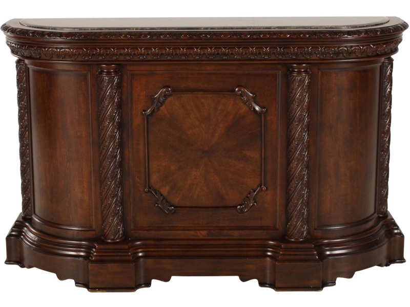 Ashley Millennium North Shore Elegant Marble Top Bar