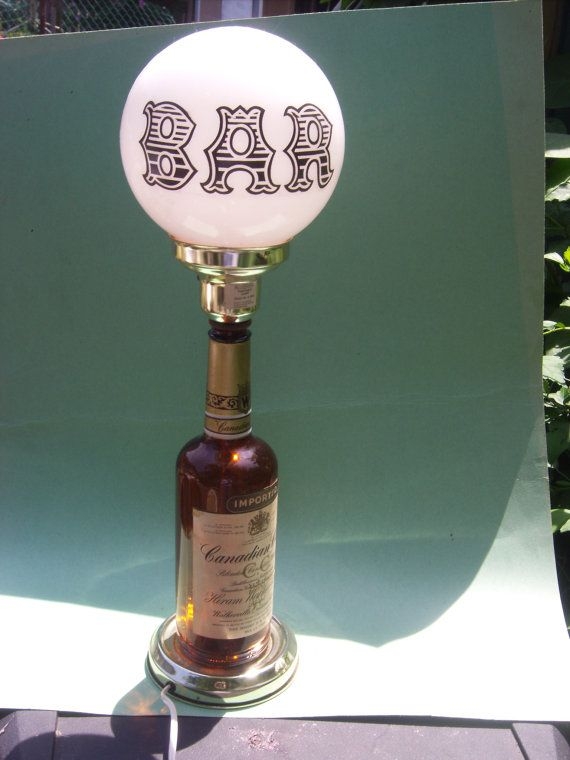 Bar Lamp Globe Red Light Imported Canadian Club by aprilmay72, $31.00 ...