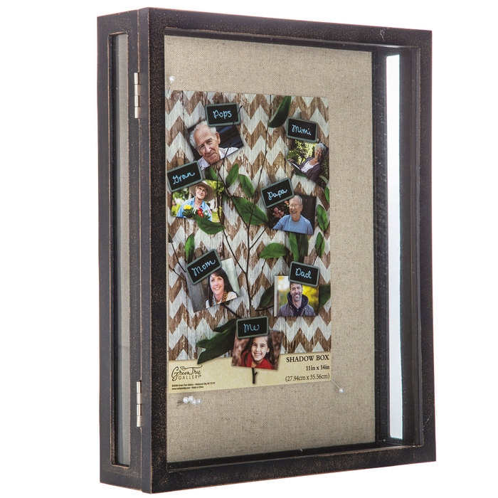 Black 11x14 See-All Style Shadow Box Frame