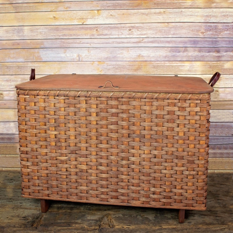 Blanket Basket w/ Lid - Dutch Country General Store