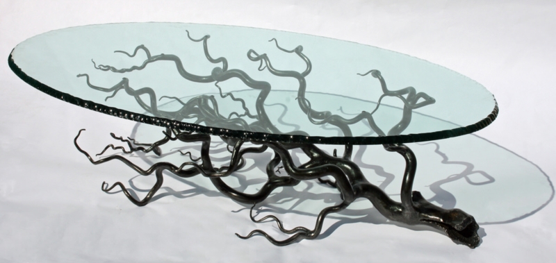 Branch Coffee Table (Oval) - Mark Reed Sculpture
