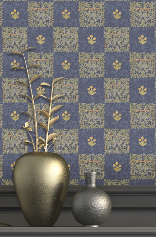 British Arts & Crafts Movement Inspired Wallpaper