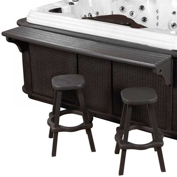 Buy Hot Tubs Direct. Buy Patio Bar Set, Shelf and Two Stools | Hot tub ...