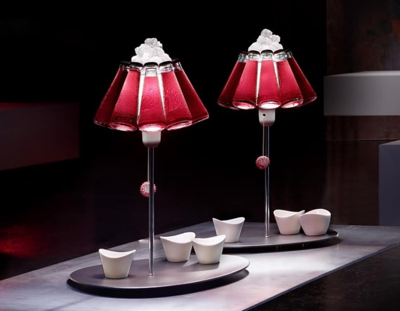 Campari Bar Table Lamp by Ingo Maurer with Drink-Inspired Design