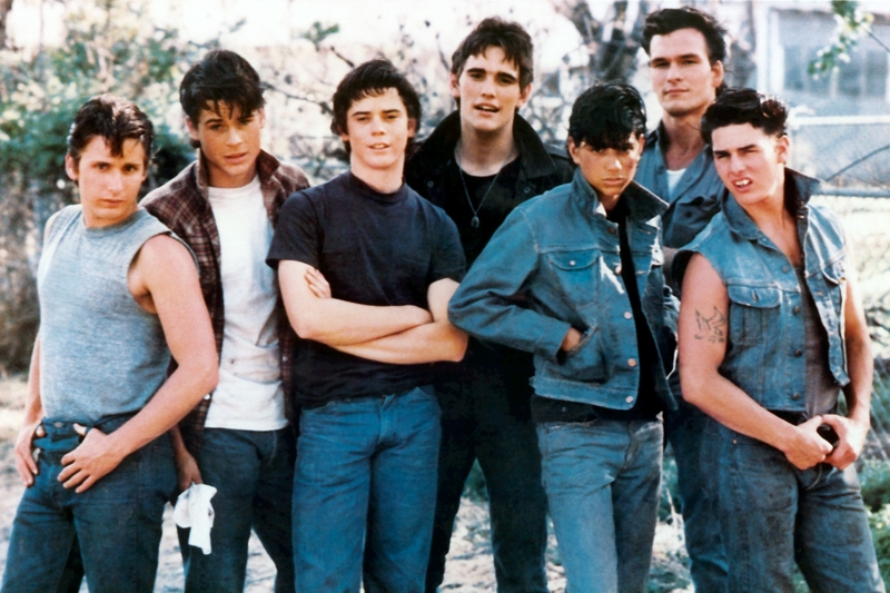 Casual Denim Style Group Portrait Outdoors
