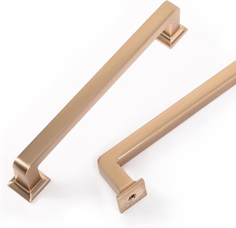 Champagne Bronze Kitchen Cabinet Handles 5 Inch