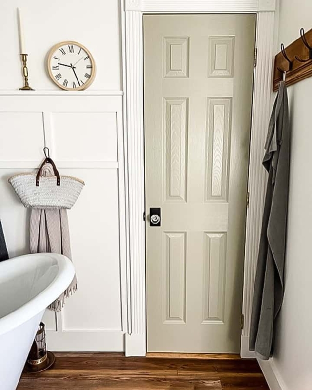 Classic Farmhouse Interior Door with Timeless Charm