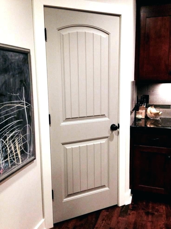 Classic White Farmhouse Interior Door Design