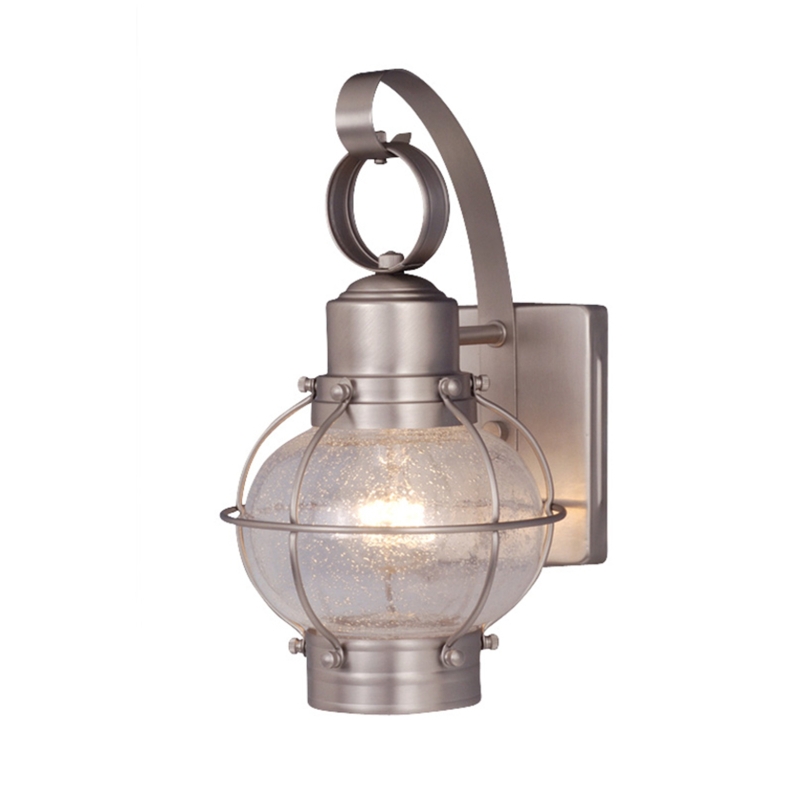 Coastal Nautical Style Metal Wall Sconce Light