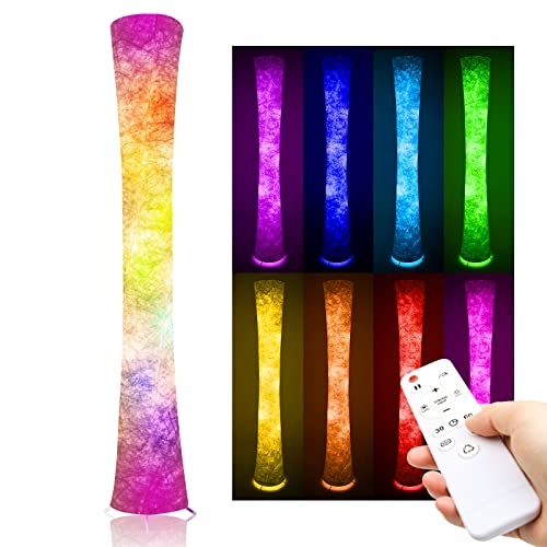 Color Changing Floor Lamp with Remote Control