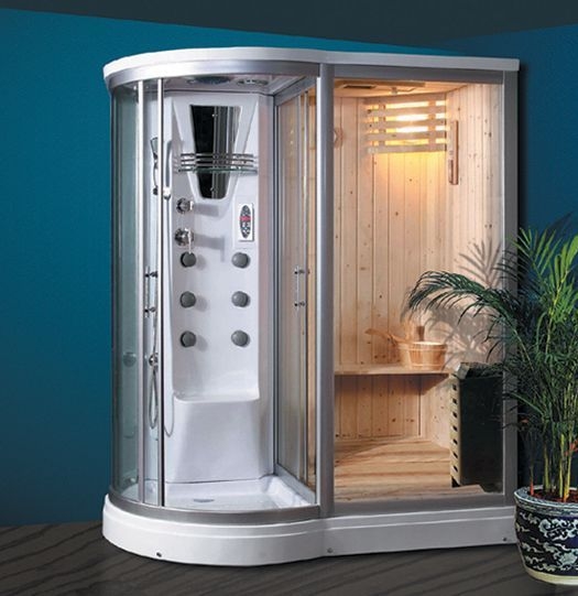 Combination Steam Shower Sauna Luxury Master Bath, Master Bath Shower ...