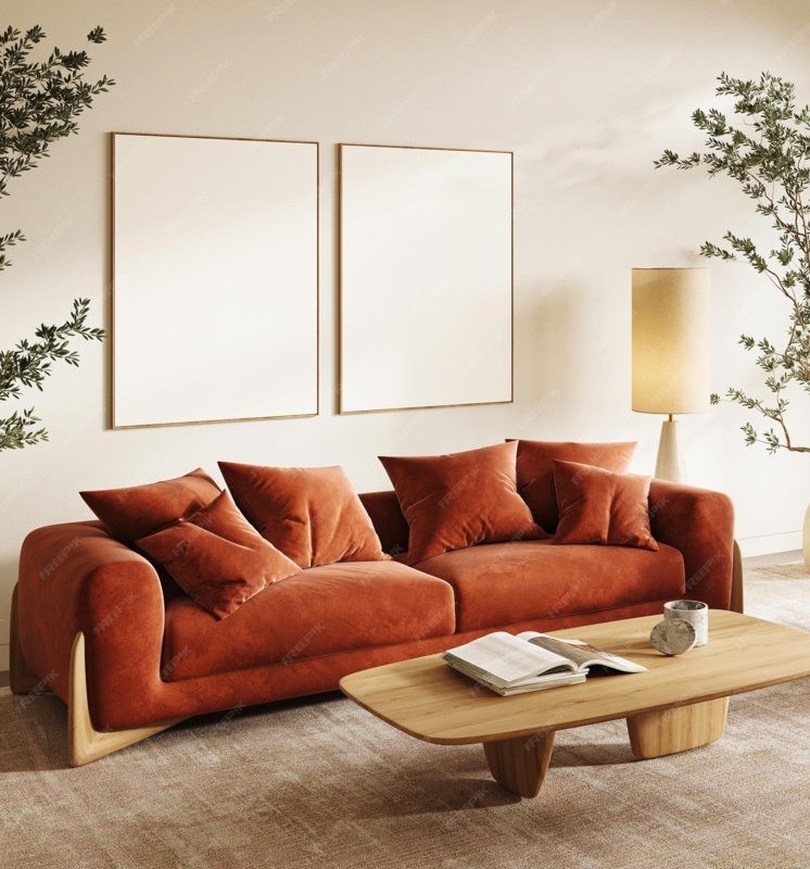 Terracotta Couches