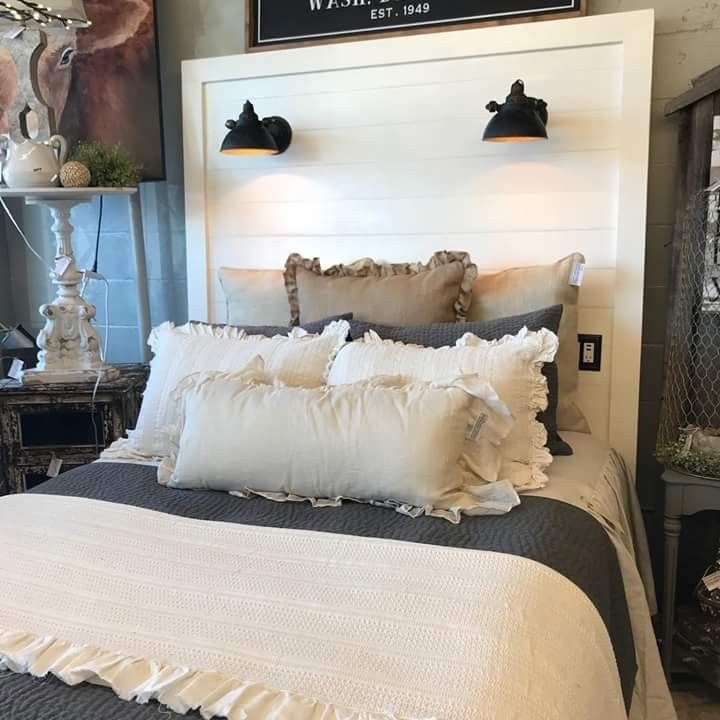 Cozy DIY King Headboard with Ambient Lighting