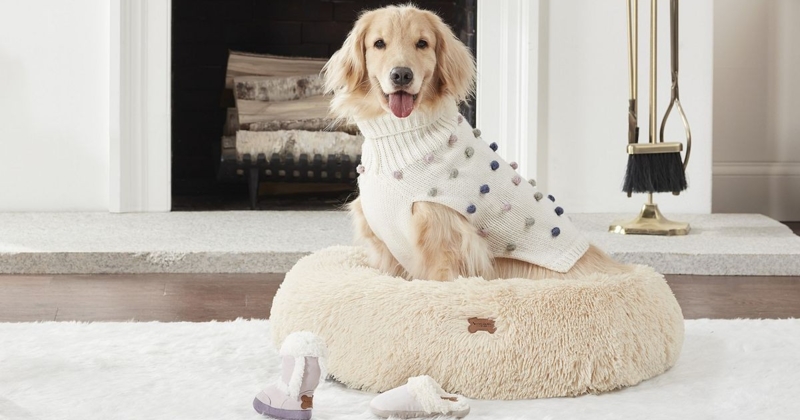 Cozy Faux Fur Pet Bed for Stylish Homes