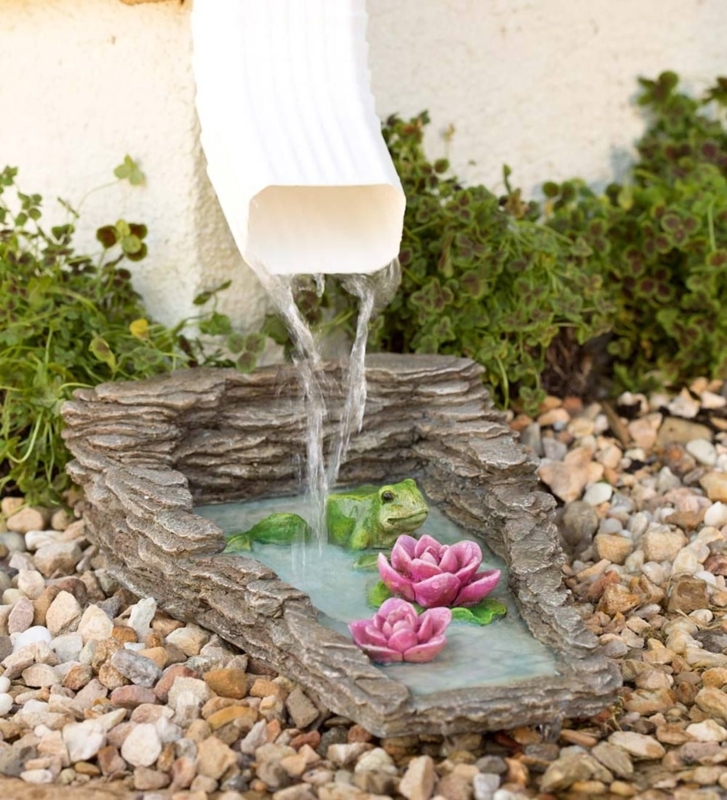 Creative Decorative Downspout Extension Ideas