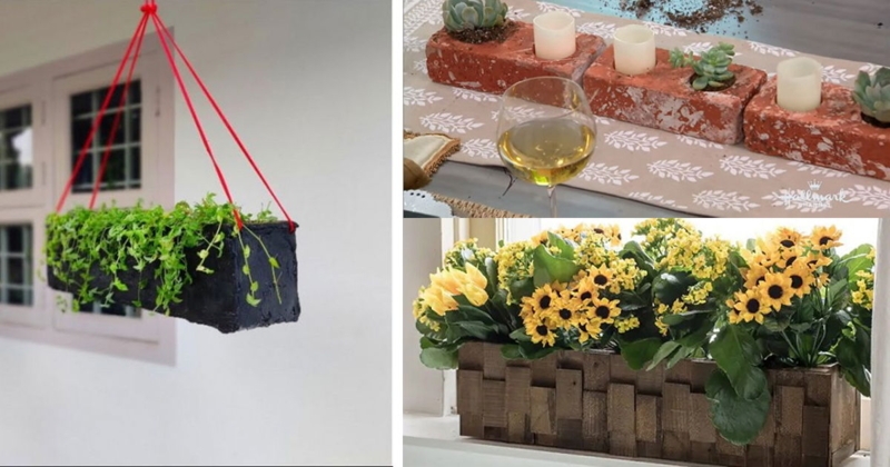 Creative DIY Rectangular Indoor Planter Ideas