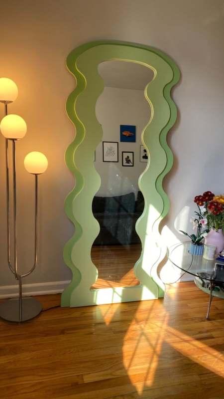 Curvy Mirror - Shaped Home