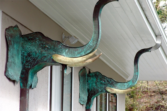 Decorative Downspouts | Decorative Gutters | HouseLogic Home Ideas