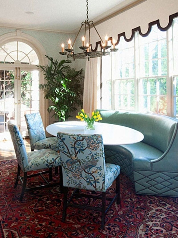 Dining Room Ideas: Try a Banquette In Place of Chairs For More Style ...