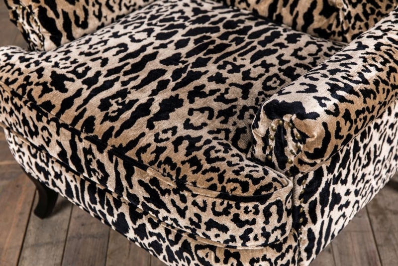 Elegant Animal Print Sofas and Chairs Design