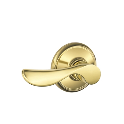 Elegant Champagne Gold Schlage Lever Door Handle