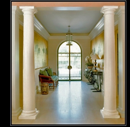 Elegant Decorative Pillars Enhancing Home Interiors