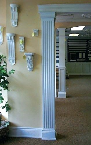 Elegant Decorative Pillars Enhancing Interior Spaces
