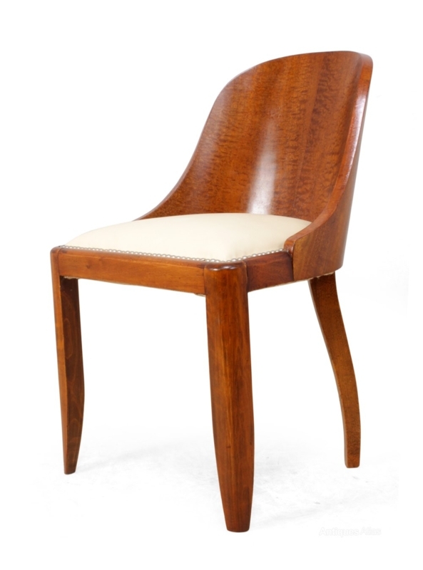 Elegant French Art Deco Dining Chair C1920