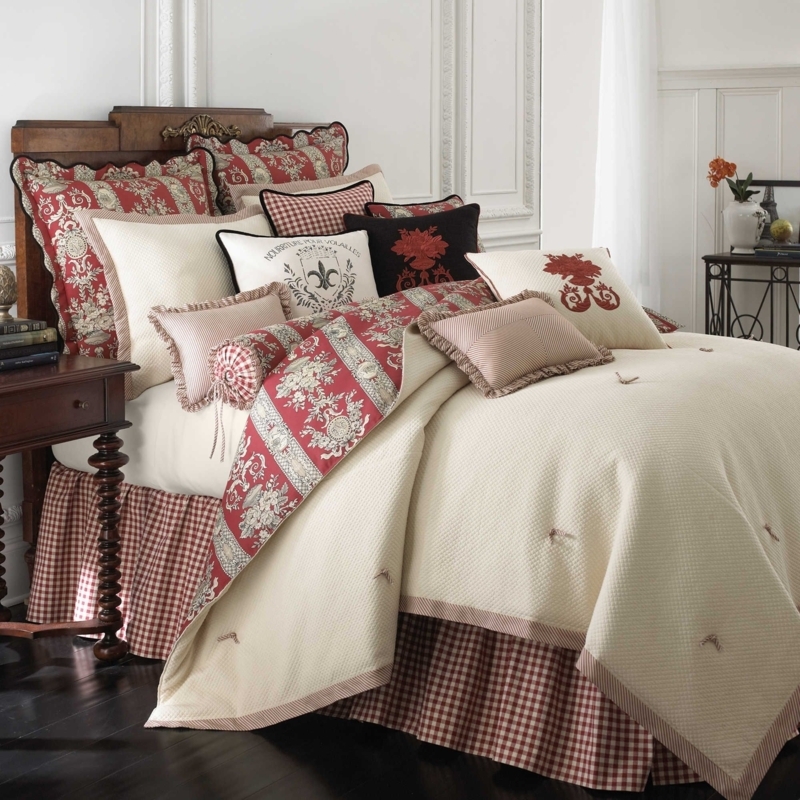 Elegant French Country Bedroom Furniture and Bedding