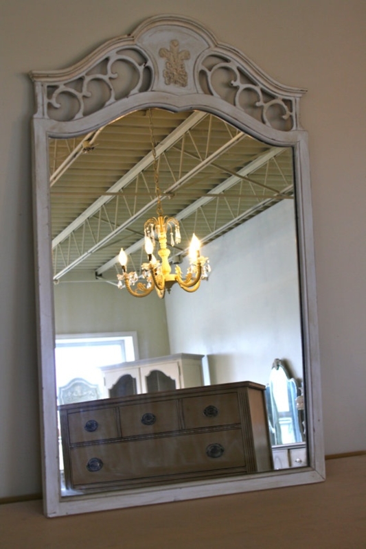 Elegant French Country Scroll Frame Mirror