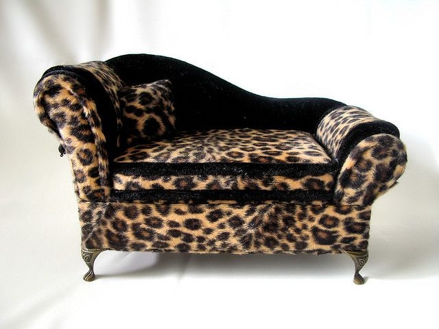 Elegant Gold Leopard Print Sofa for Bold Interiors