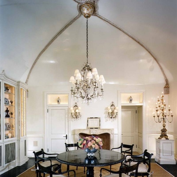 Elegant Modern Chandelier for Vaulted Ceiling