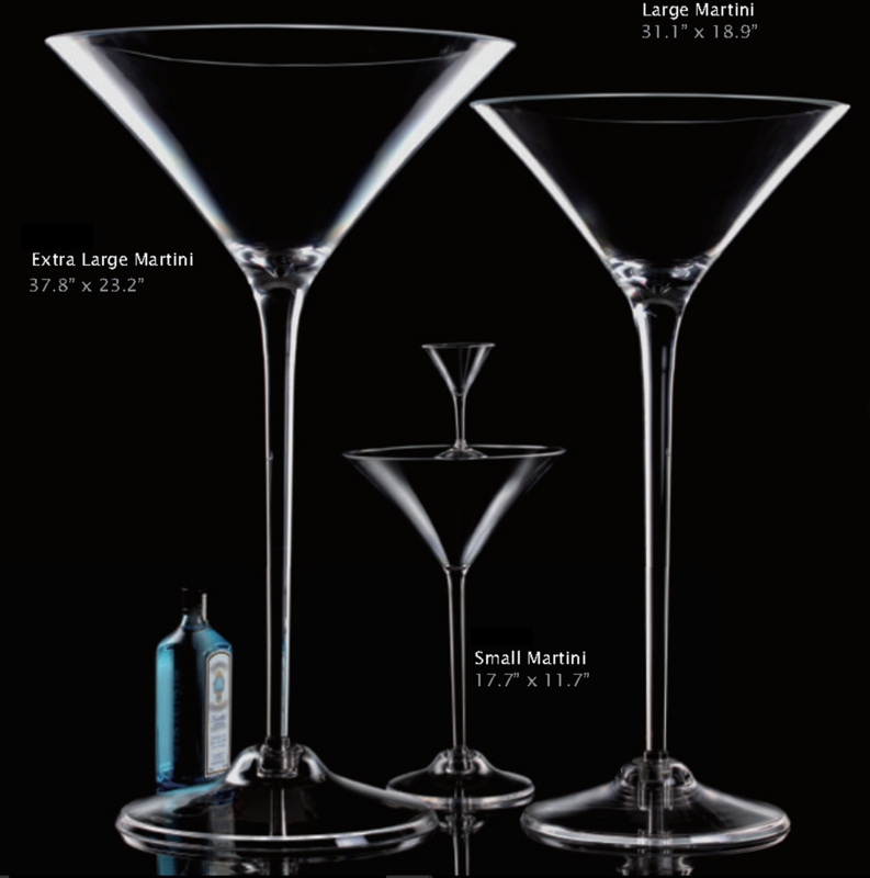 Big Martini Glasses