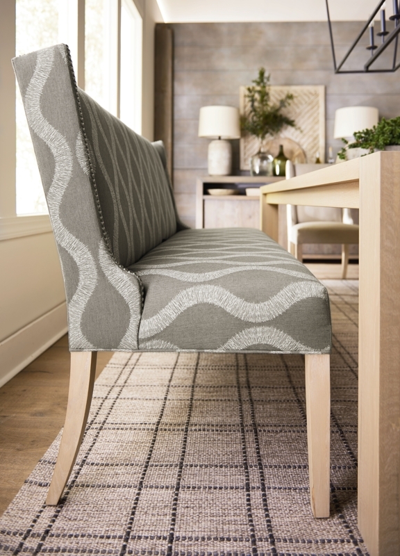 Elegant Upholstered Banquette Dining Seating