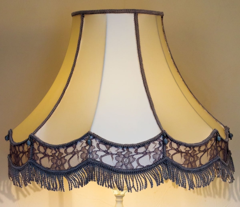 Elegant Vintage Victorian Handmade Lampshade