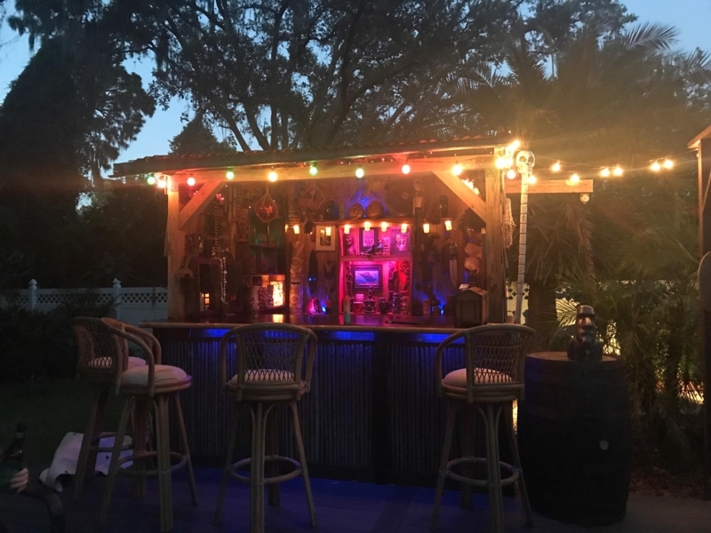 First picture of my backyard tiki bar to share with you : r/Tiki