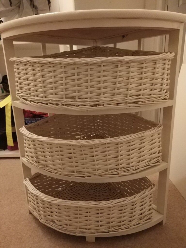 FREE Wicked Wicker Corner Storage Unit (3 baskets) | in Redland ...
