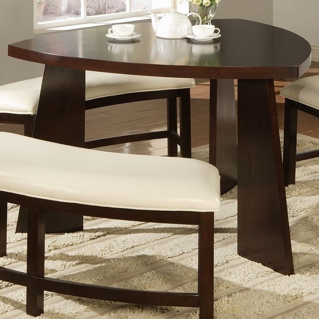 Friendship Circle Triangle Dining Table Homelegance | Furniture Cart